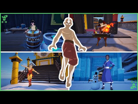 Becoming the Avatar is Easy in Fortnite...
