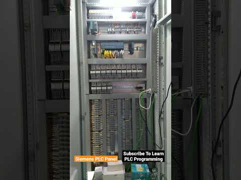 Siemens PLC Control Panel | Industrial Automation | #shorts