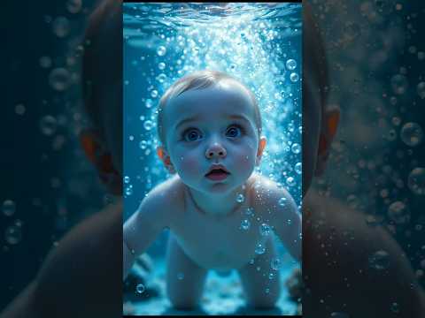 Water Rising in Bathroom — Baby in Danger! #aivideo #aishorts #aicontent #babyrescue #trending #ai