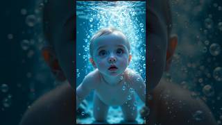 Water Rising in Bathroom — Baby in Danger! #aivideo #aishorts #aicontent #babyrescue #trending #ai