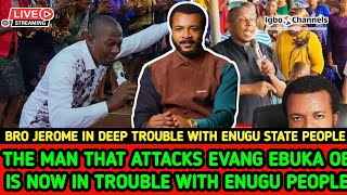 THE MAN THAT ATTACKS EVANGELIST EBUKA OBI IS NOW IN TROUBLE WITH ENUGU PEOPLE 