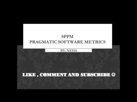 PRAGMATIC SOFTWARE METRICS