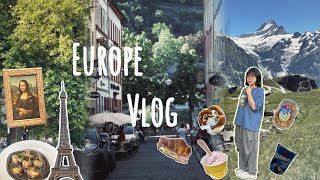 【Europe Vlog】法國🇫🇷｜德國🇩🇪｜瑞士🇨🇭｜這趟旅程我稱為冰淇淋之旅🍦 以及瘋狂吃吃吃