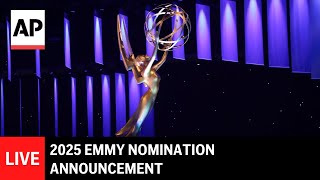 LIVE: Emmy nominations 2025