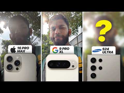 Biggest Camera Comparison of 2024 - S24 Ultra vs iPhone 16 Pro Max vs Pixel 9 Pro XL!