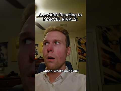 BLIZZARD Reacting to MARVEL RIVALS #shorts