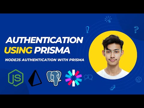 Authentication in nodejs using prisma || Authentication in postgressql
