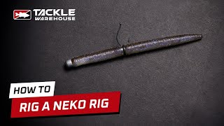 Learn How to Rig a Neko Rig - Tackle Warehouse Tutorial for Finesse Fishing