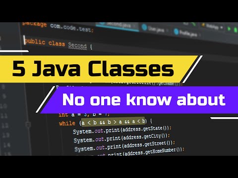 5 Java Classes No one know about | Java Puzzle |