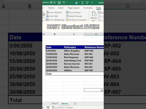 No more ugly table ✨ #excel #excellearning #exceltips #excelacademy #exceltricks #excelbeginners