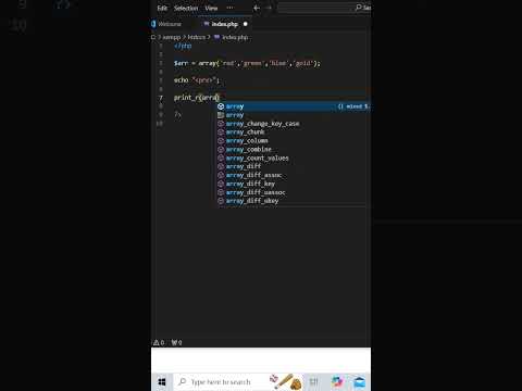 array_slice() function in php #viralshorts #php #shorts #coding