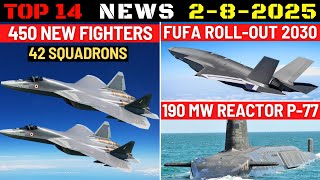Indian Defence Updates : 450 New Fighter Jets,FUFA First Flight,190 MW Nuke Reactor,New ALTGS