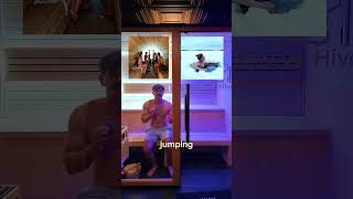 Sauna + Cold Plunge: Would You Try It?! #gymlife #sauna #coldplunge