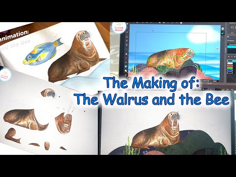 Making our Animation: The Walrus and the Bee - SHORT VIDEO