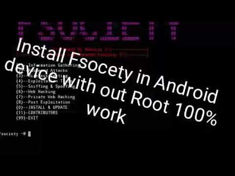 INSTALL fsociety In termux||100% work|| New method ||2019||