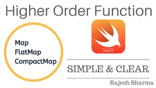 higher order function in swift - Map | CompactMap | FlatMap | (Xcode ,iOS)