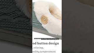 Chantomoo Womens Slipper Warm Comfy Memory Foam House.   https://amzn.to/43FJ0F4