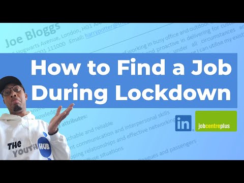 How to Find a Job During Lockdown: Job searching tips to help you find a job during covid