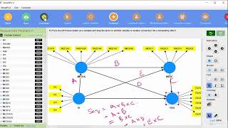 SmartPLS 4-8: Squential Mediation Part 1 #Parallelmediation #sequentialmediation #sem #smartpls4