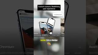 Custom cursors: Redefining user experience #UIUX #Behance #design