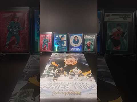 2024-25 UPPER DECK HOCKEY SERIES TWO HOBBY BOX BREAK 💫 PACKS 1-2 💫 #upperdeck #hockeycards