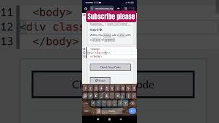 CSS Transformation by building a Penguin step 6 #ytshorts#youtubeshorts#freecodecamp #htmlcss#reels