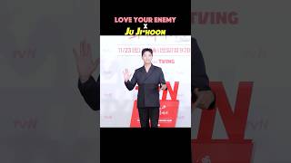 Ju Ji-hoon at Love Your Enemy Photocall | K-Drama Moments #JuJiHoon #주지훈 #사랑은외나무다리에서