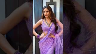 nagin5 bani all beautiful 💜✨saree Look #bollywood #bani #surbhichandna #nagin5 #shorts #saree
