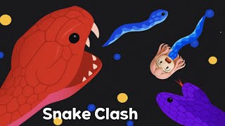 Create the world's longest snake! (Snake Clash) [Mobile Game]