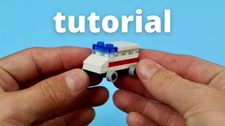 EASY MINI LEGO Ambulance Tutorial 🚑