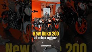 New Duke 200 all colour options 😃 #duke200 #ktmduke #ktmduke200