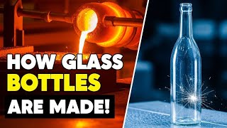 How Glass Bottles Are Made: Step by Step!#GlassManufacturing #IndustrialProcess #HowItsMade