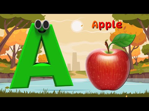 ABC Phonics Song for 2 Years Old - Toddler Learning Video , A for Apple , Nursery Rhymes in English