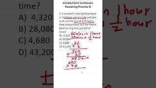 ASVAB/PiCAT Arithmetic Reasoning Practice Test Q: Conversions #acetheasvab w/ #grammarhero