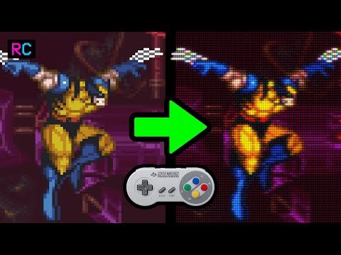 Super Nintendo UPDATE - RetroArch CRT TV Shader/Filter