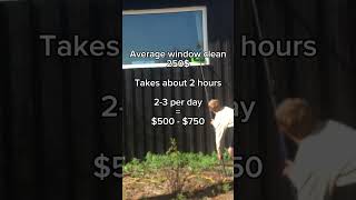 Frfr #windowcleaning #sidehustle #youngentrepreneur #door2door