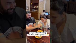 Vidya Balan’s take on trending Matcha is too FUNNY to miss 🤣 #shorts #vidyabalan #matcha