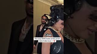 The way DDG looks at his prom date India love 👀❤️‍🩹#viral #ddg #indialove
