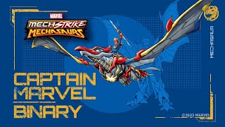 Meet the Mechasaurs: Captain Marvel + Binary | Marvel's Avengers Mech Strike: Mechasaurs