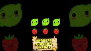 Dancing Fruit Party! 🍎🍌 Sensory Fun for Kids