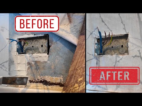 Peeling Back Wall Paper To Hide Damage