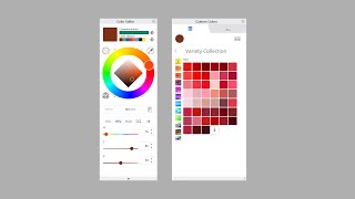 Sketchbook Pro 9.0 Color Editor and Custom Colors