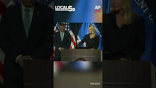 Pam Bondi dodges questions on Epstein and Bongino amid Justice Department turmoil