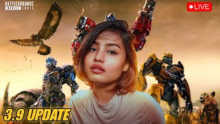 🔴LETS EXPLORE NEW 3.9 UPDATE | BGMI LIVE WITH FACE ME #bgmilive #girlgamer #pubgmobile