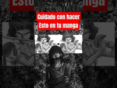 ¡ESTE TRUCO LO USAN LOS #MANGAKAS EN #JAPÓN  PARA HACER #MANGA !  #comic #anime #comics #dibujo