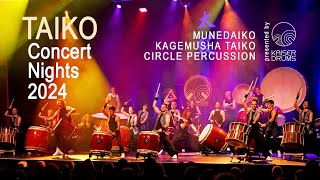 TAIKO Concert Nights 2024 in Düsseldorf with MUNEDAIKO, KAGEMUSHA TAIKO & CIRCLE PERCUSSION, wadaiko