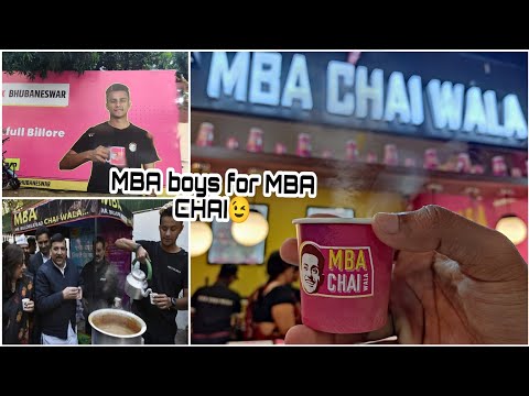 MBA boys for MBA chaii // tried MBA chaii wala✌ #kiituniversity #campus #ksom #mbachaiwala