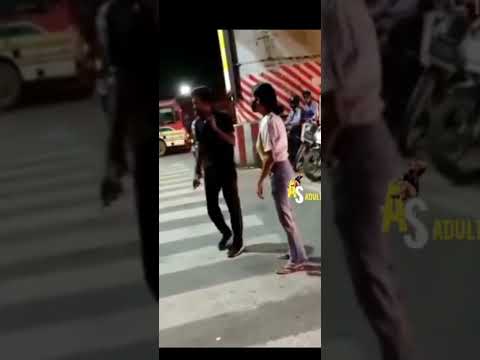 A girl hitting on road,just cause a Leader and from good background, detailed in comments.