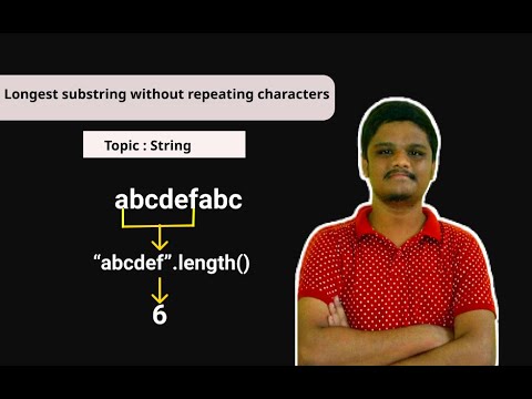 Longest Substring Without Repeating Characters || String|| LeetCode || C++