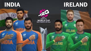 ICC MENS T20 WORLD CUP 2024 INDIA VS IRELAND HIGHLIGHTS